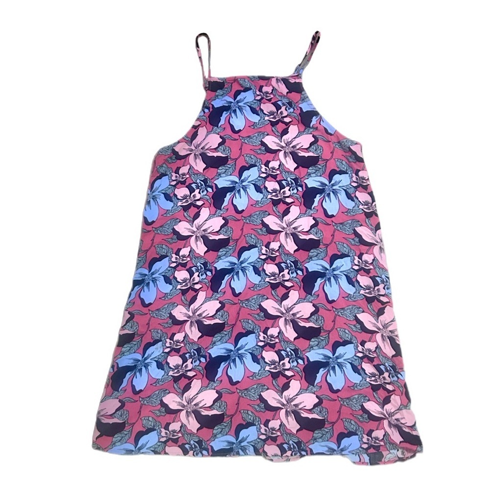 Twik Floral Flower Multi Color High neckline dress - Picture 2 of 6